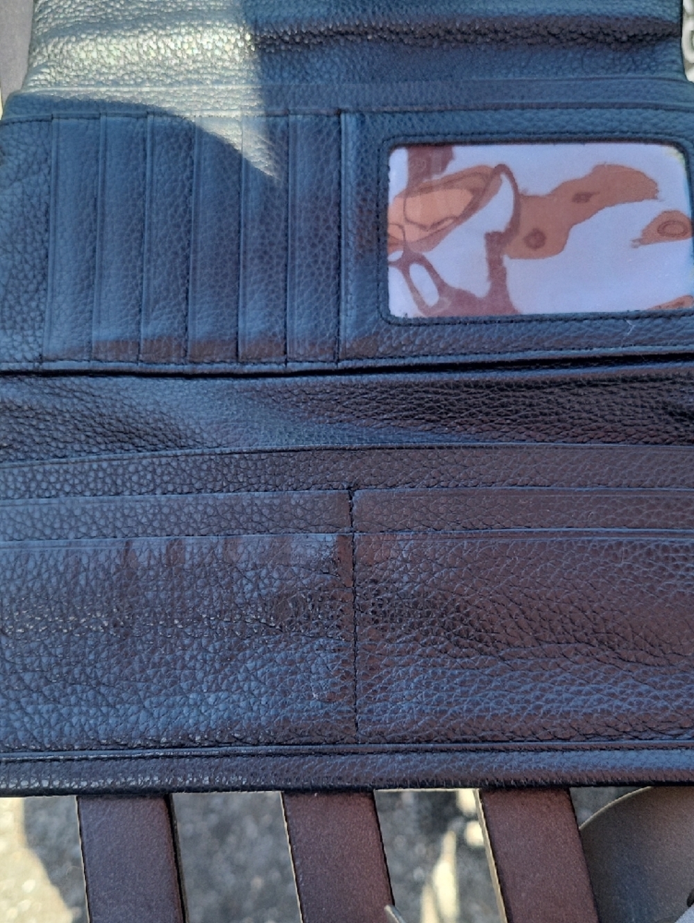 Womens Brighton Leather Wallet - Picture 12 of 16